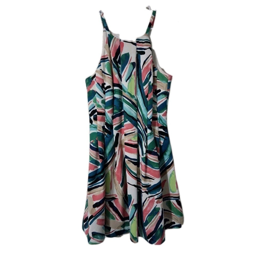 Vince Camuto Halter Neck Fit & Flare Dress  Sz 14